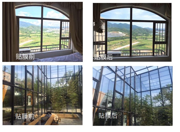 贴膜对比